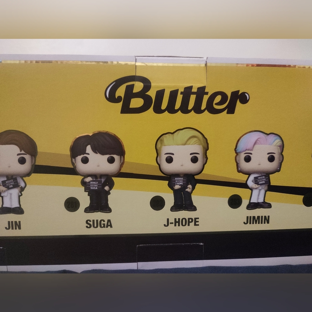 BTS Funko POP! Butter 7- pack Exclusive Figure. - Picture 8 of 13